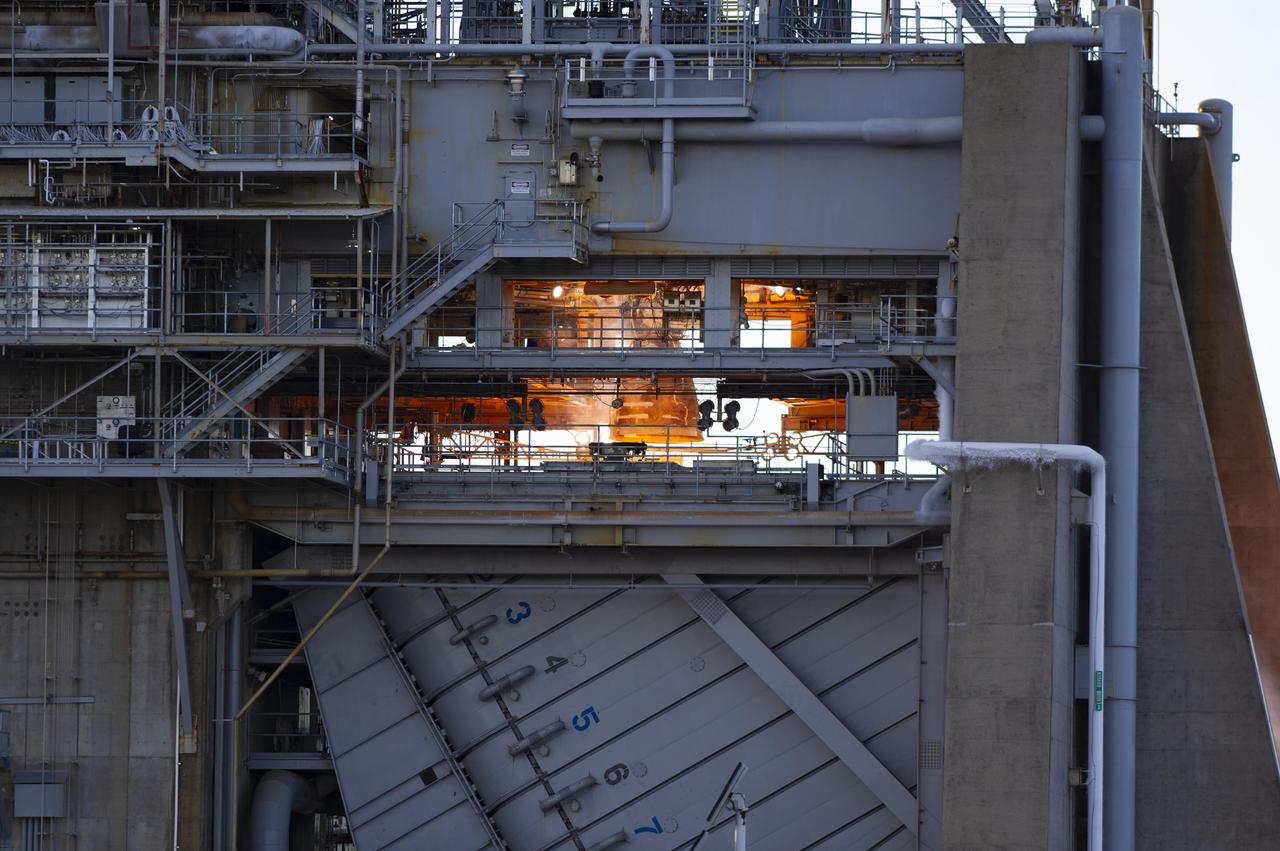 NASA completed a full-duration, 500-second hot fire of an RS-25 certification engine Jan. 17, continuing a critical test series to support future SLS (Space Launch System) missions to the Moon and beyond as NASA explores the secrets of the universe for the benefit of all.